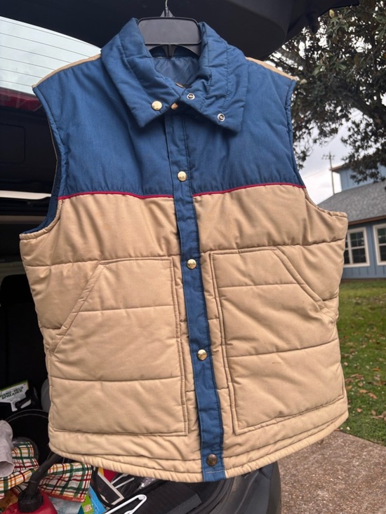 Walls Other - Vintage Walls Blizzard-Pruf Insulated Down Puffer Vest Mens Made in USA *FLAW